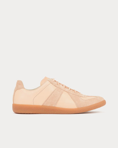 Maison Margiela Replica Beige Low Top Sneakers