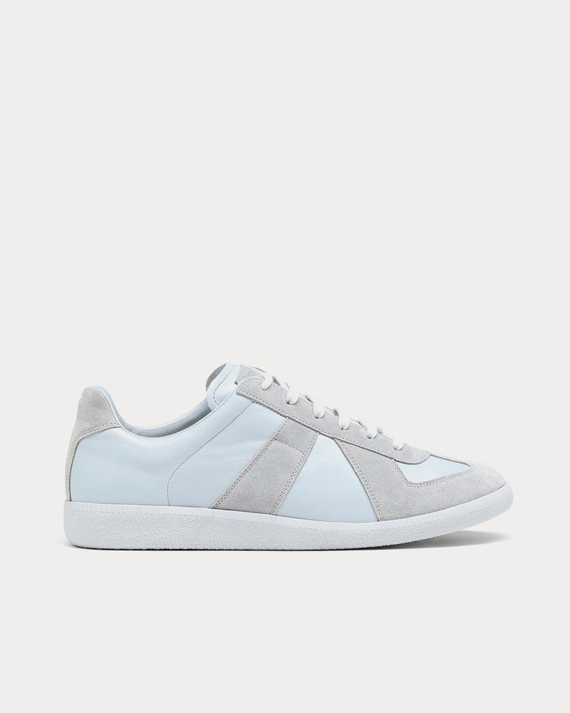 Maison Margiela Replica Light Grey Low Top Sneakers - 1