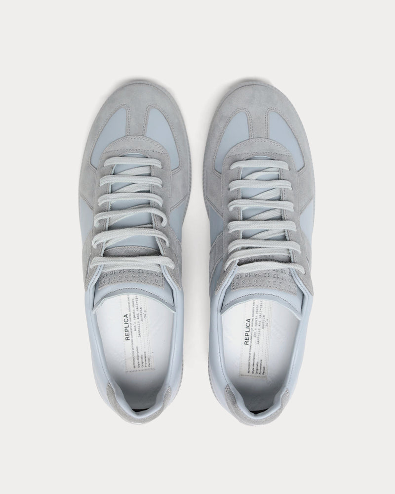 Maison Margiela Replica Light Grey Low Top Sneakers - 2