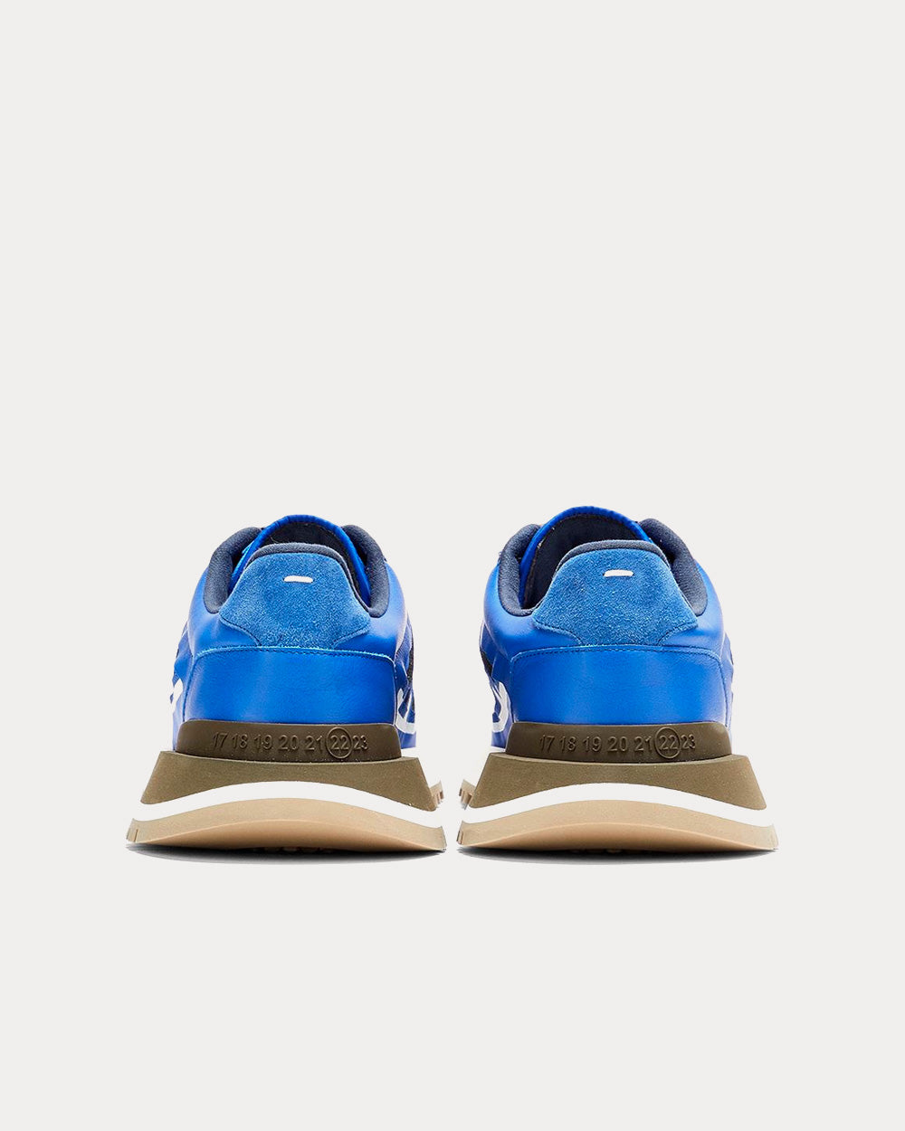 Maison Margiela 50/50 Blue Low Top Sneakers - 3