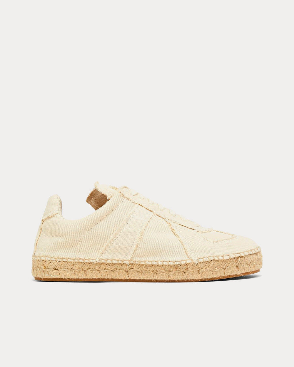 Maison Margiela Replica Espadrilles Beige Low Top Sneakers - 1