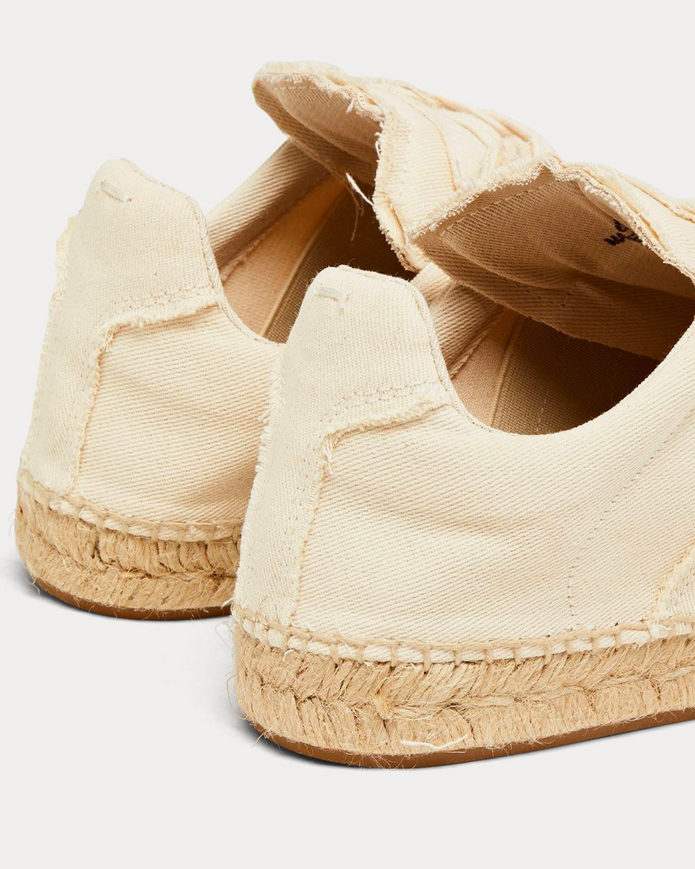 Maison Margiela Replica Espadrilles Beige Low Top Sneakers - 4