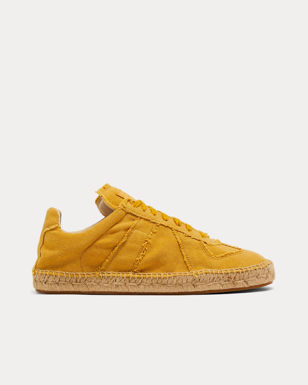 Maison Margiela Replica Espadrilles Yellow Low Top Sneakers - 1