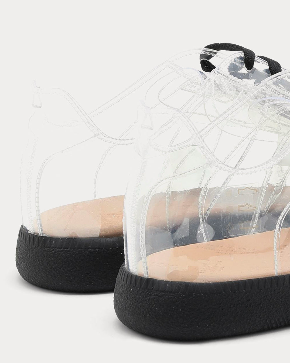 Maison Margiela Replica Transparent Low Top Sneakers - 5