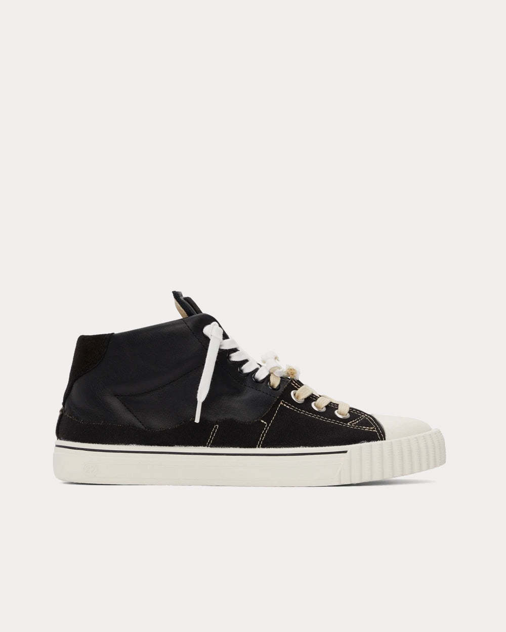 Maison Margiela Evolution Black High Top Sneakers - 1