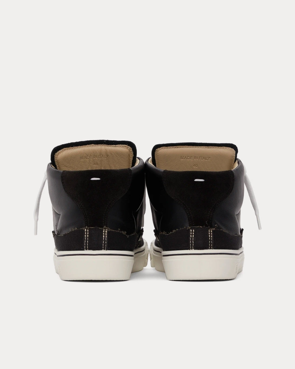 Maison Margiela Evolution Black High Top Sneakers - 3