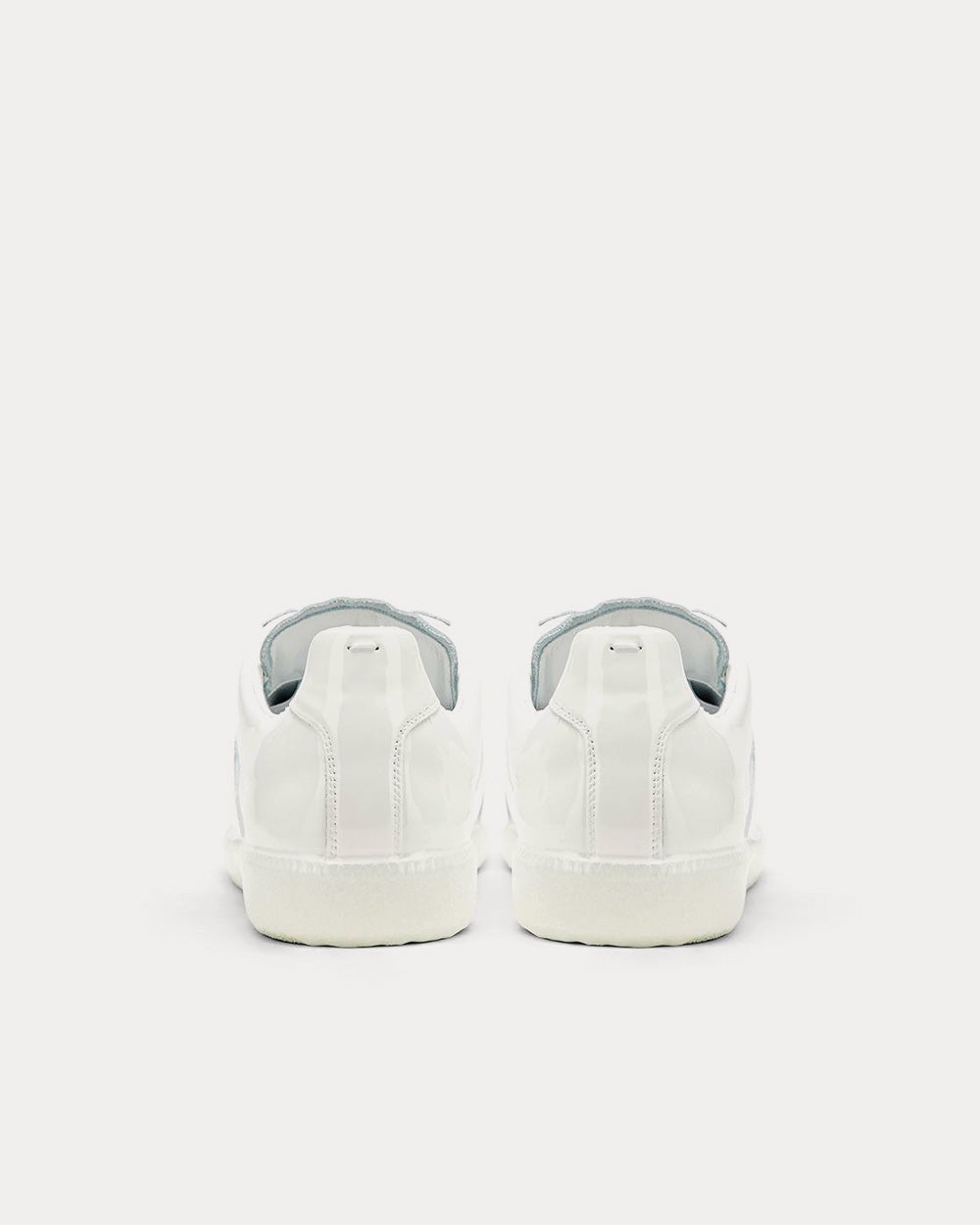 Maison Margiela Replica Rubber Coating White Low Top Sneakers - 4