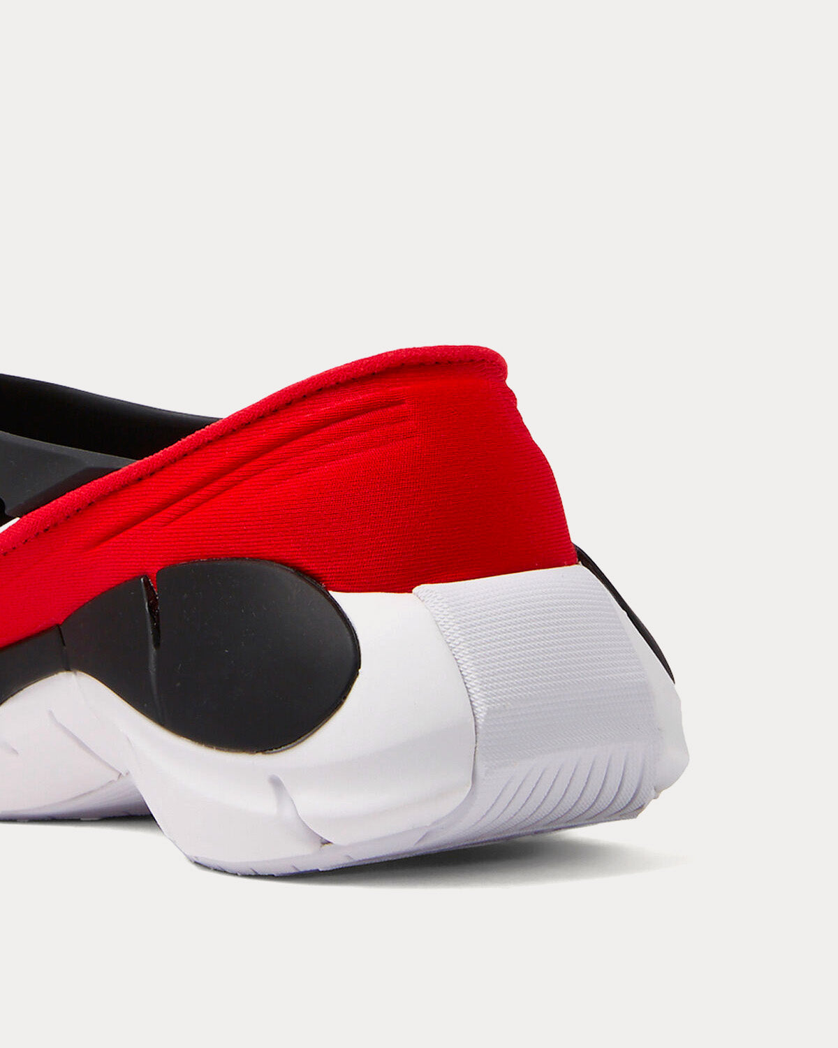 Reebok X Maison Margiela Tier 1 Croafer Black / Red Slip On Sneakers - 4