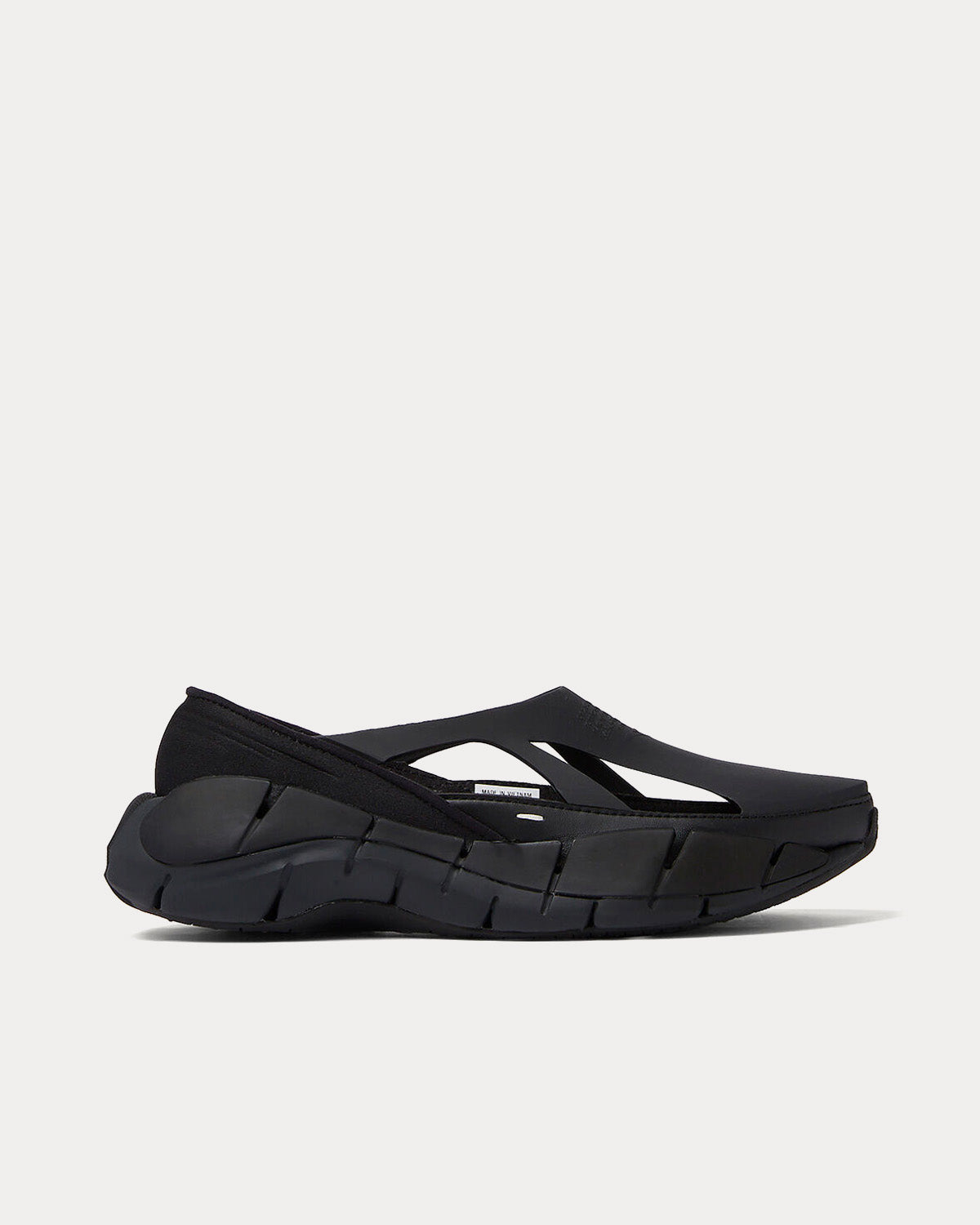 Reebok X Maison Margiela Tier 1 Croafer Black Slip On Sneakers - 1