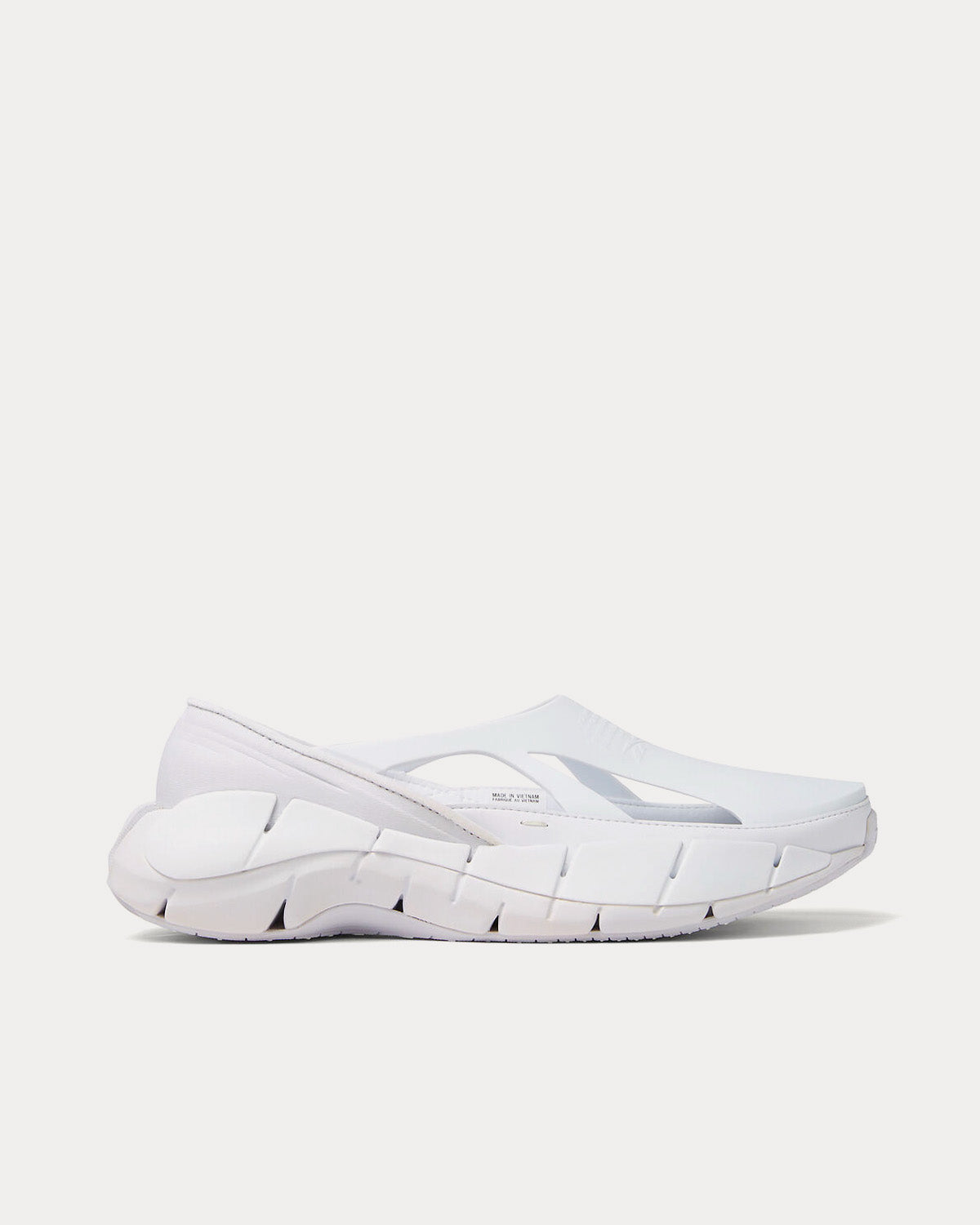 Reebok X Maison Margiela Tier 1 Croafer White Slip On Sneakers - 1