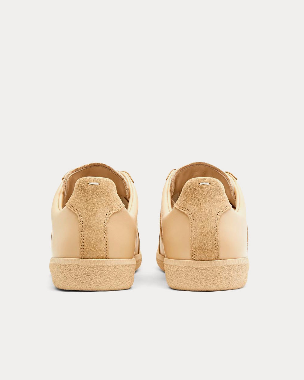 Maison Margiela Replica Beige Low Top Sneakers - 4