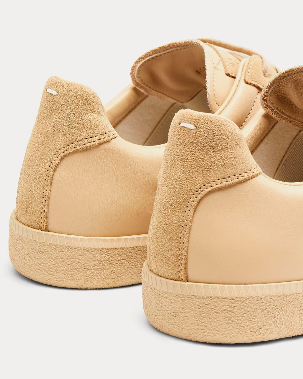 Maison Margiela Replica Beige Low Top Sneakers - 5