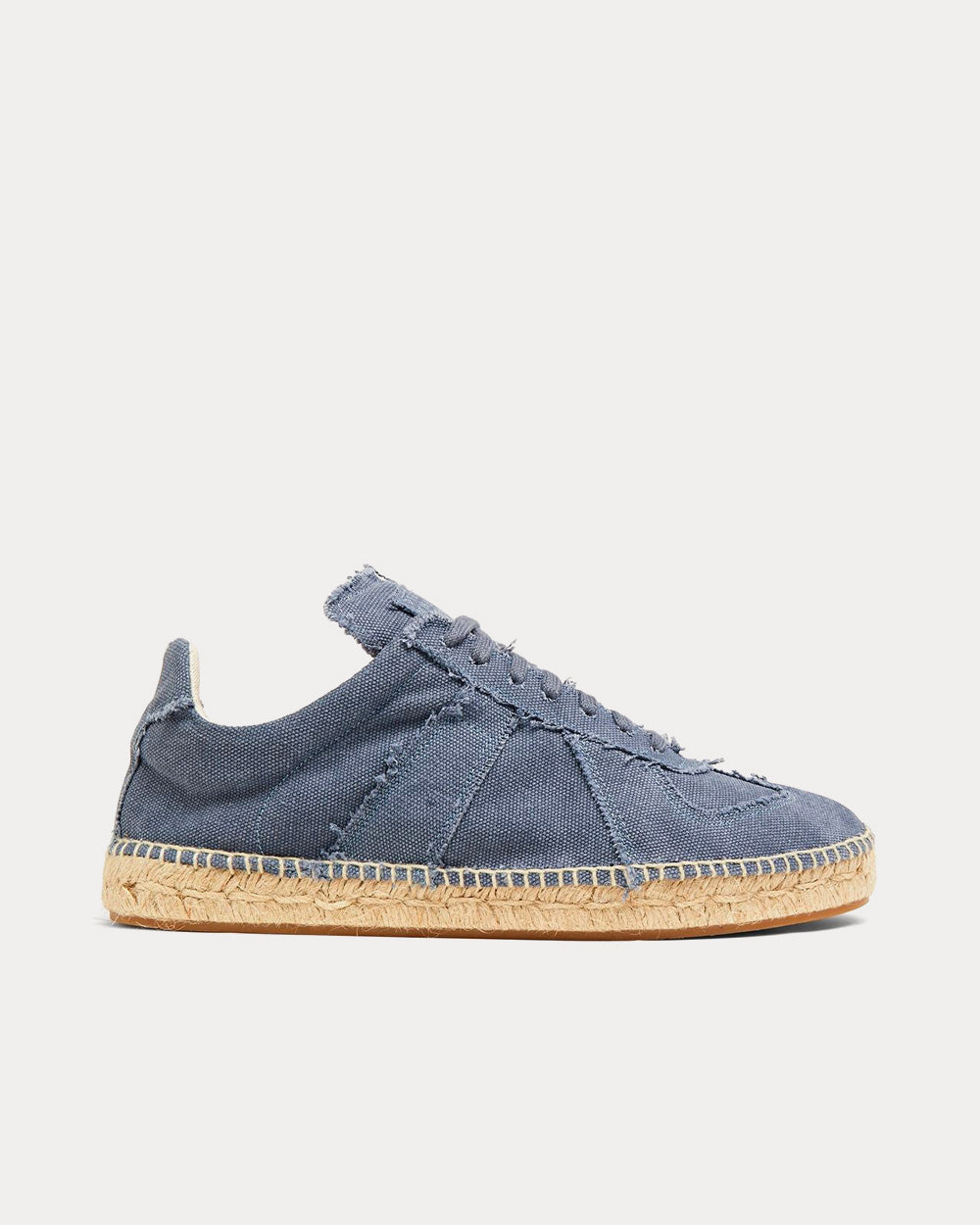 Maison Margiela Replica Espadrilles Slate Blue Low Top Sneakers - 1