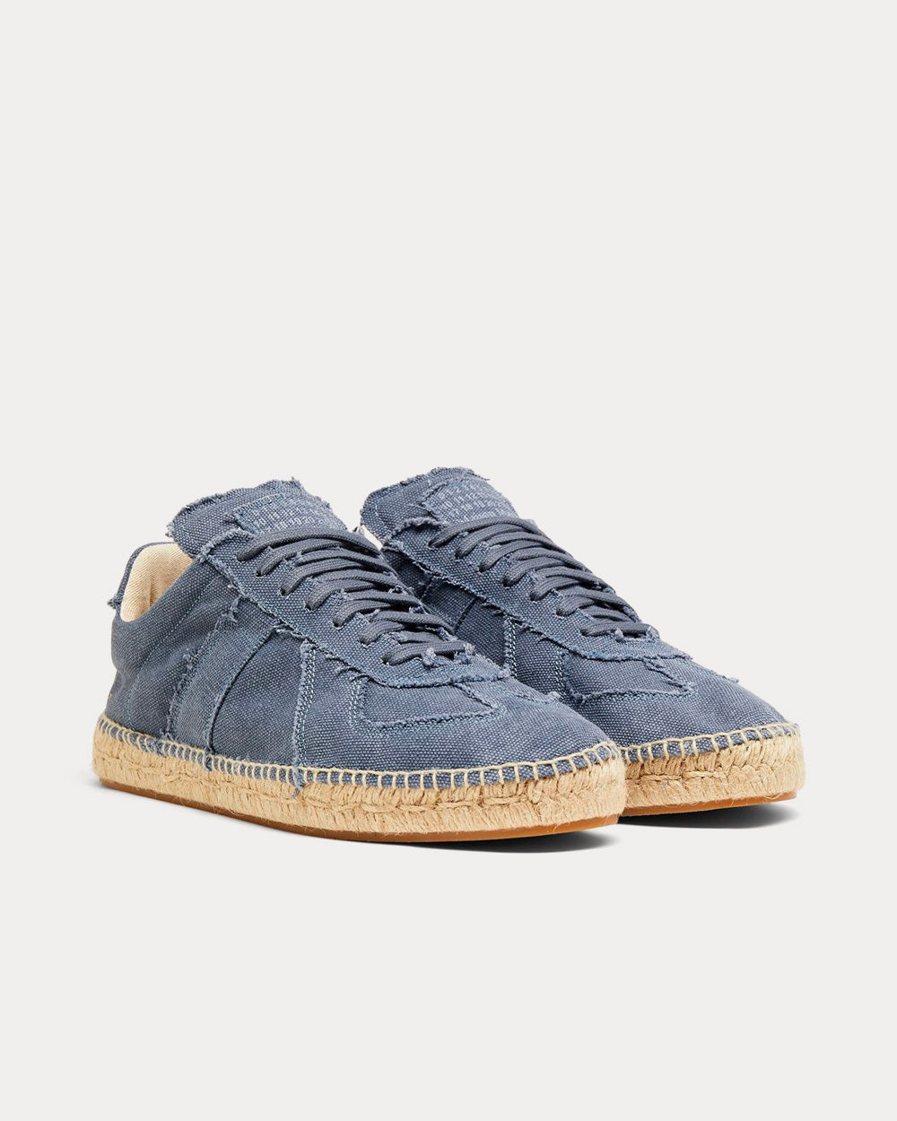 Maison Margiela Replica Espadrilles Slate Blue Low Top Sneakers - 2