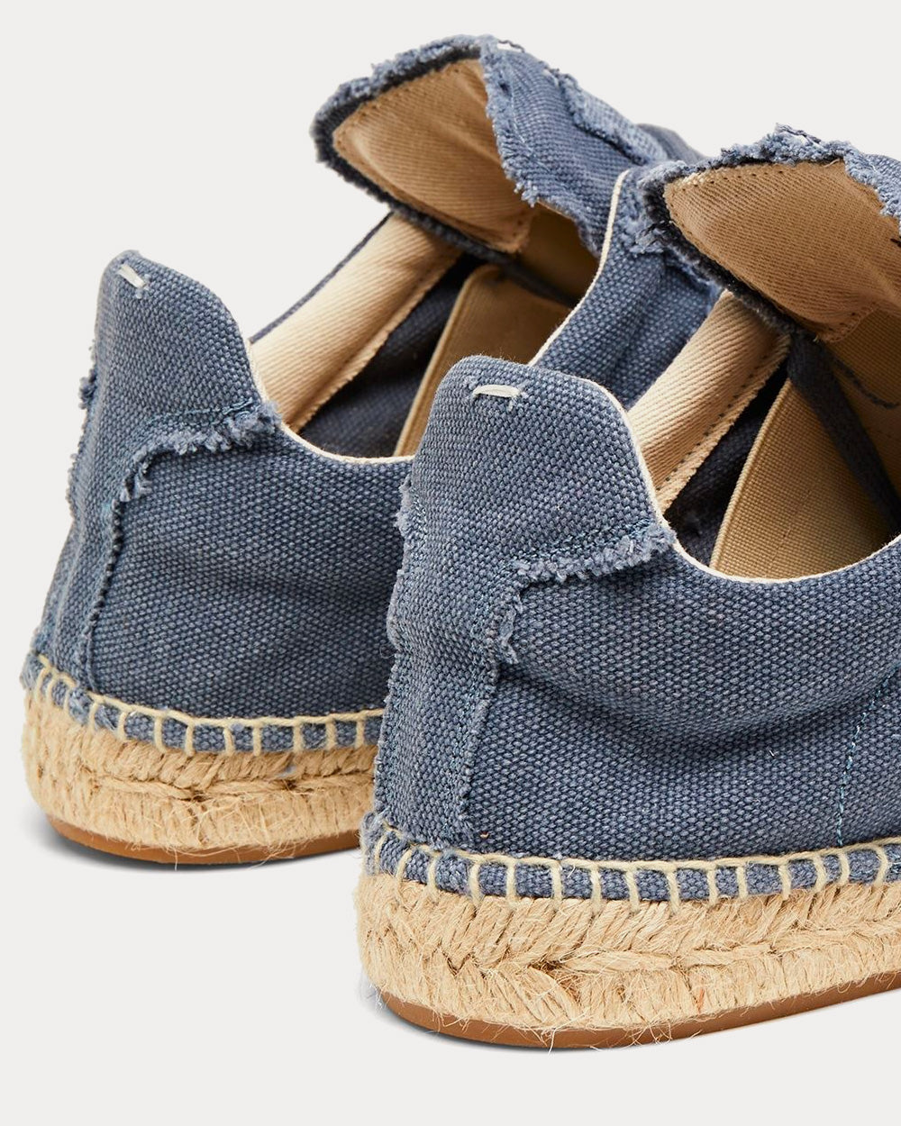 Maison Margiela Replica Espadrilles Slate Blue Low Top Sneakers - 4