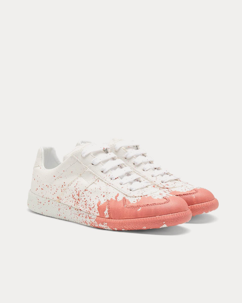 Pink maison store margiela sneakers