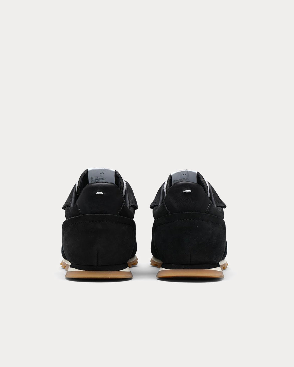 Maison Margiela Runner Black Low Top Sneakers - 3