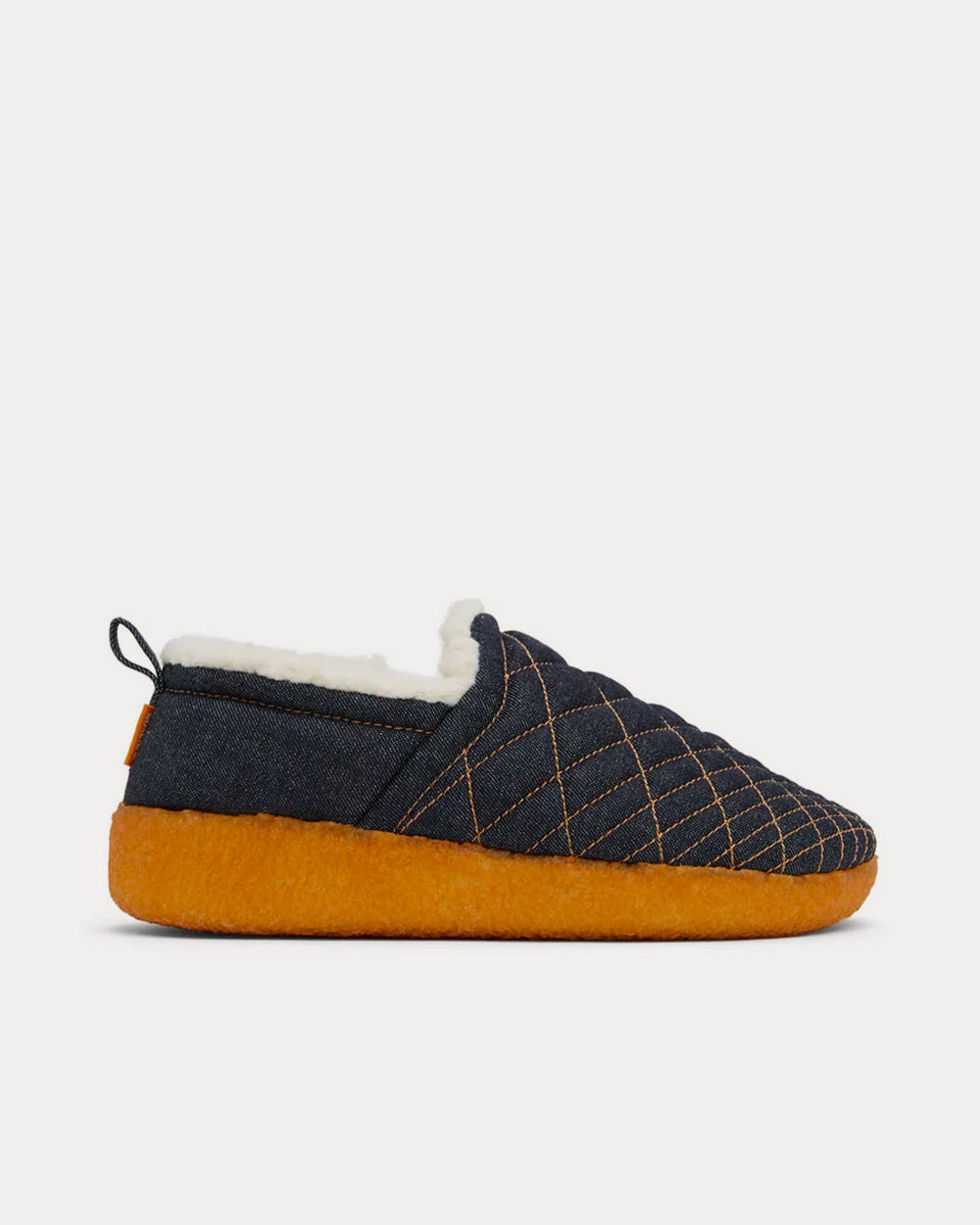 Colony Moc Vegan Suede Blue Slip Ons