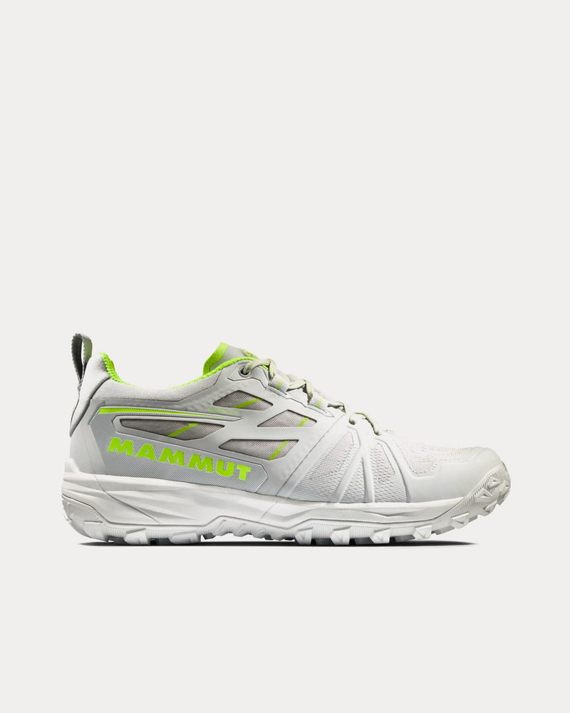 Mammut Saentis Low GTX  Ice Grey / High Lime Running Shoes - 1