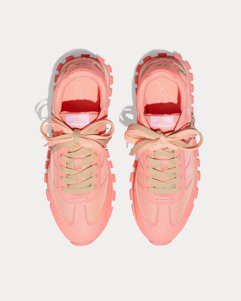 Marc Jacobs Green & Pink 'The Jogger' Sneakers