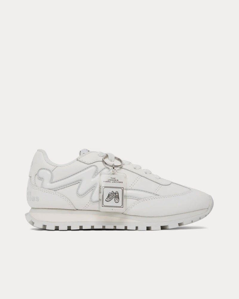 Marc Jacobs Leather Jogger White Low Top Sneakers - 1