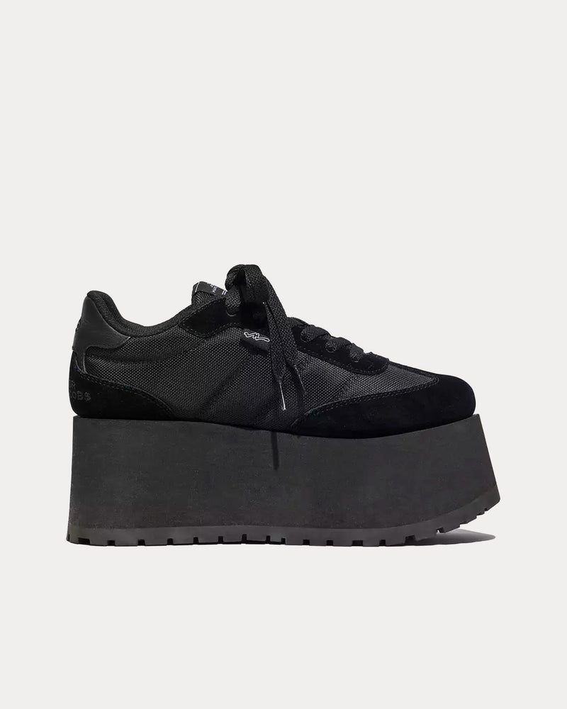 Marc Jacobs The Platform Jogger Black Low Top Sneakers - 1