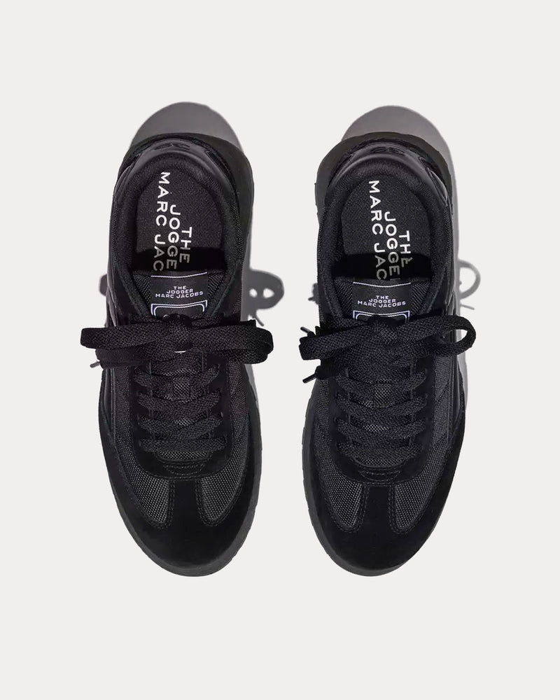 Marc Jacobs The Platform Jogger Black Low Top Sneakers - 2