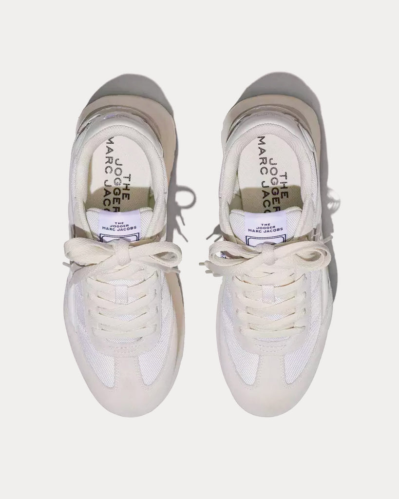 Marc Jacobs The Platform Jogger White Low Top Sneakers - Sneak in