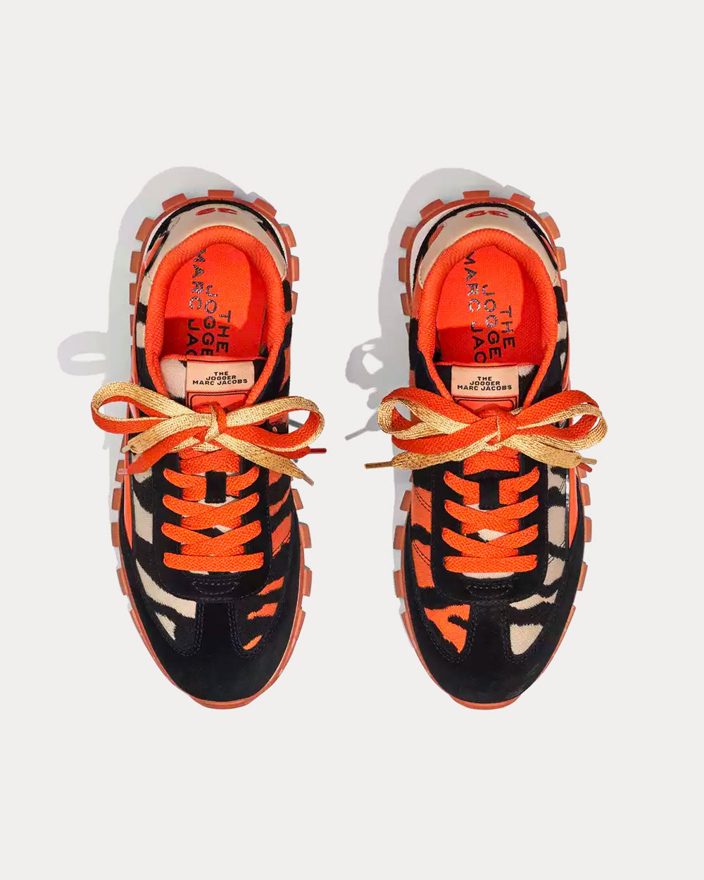 Marc Jacobs Year of the Tiger Jogger Black / Tiger Low Top Sneakers - 2