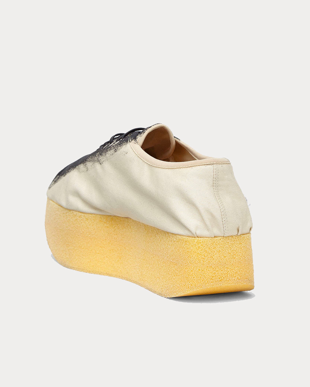 Marni Brushstrokes Print Light Canvas Low Top Sneakers - 3