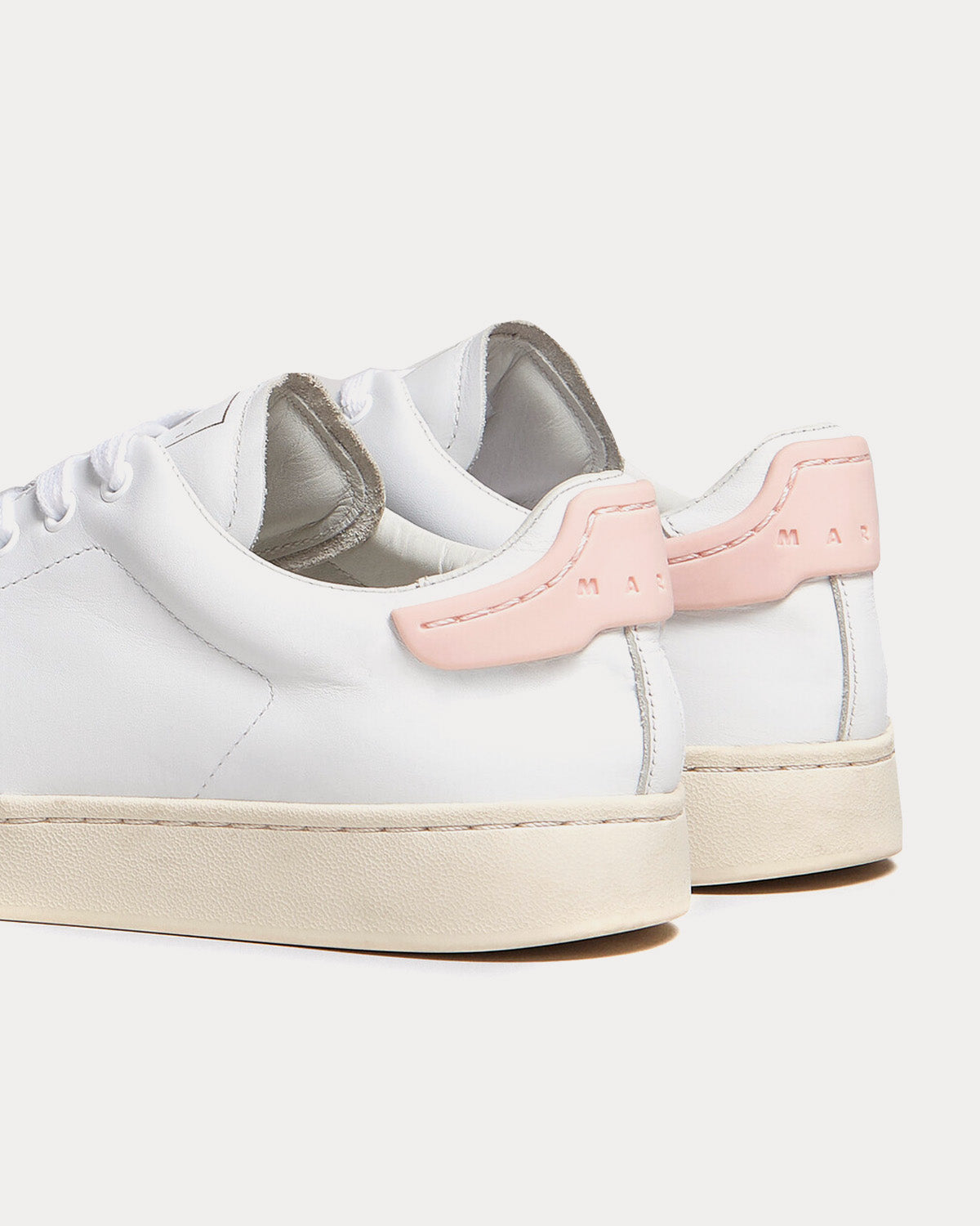 Marni Dada Bumper White / Pink Low Top Sneakers - 2