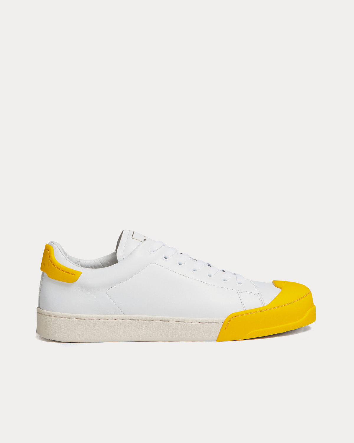 Marni Dada Bumper White / Yellow Low Top Sneakers - 1