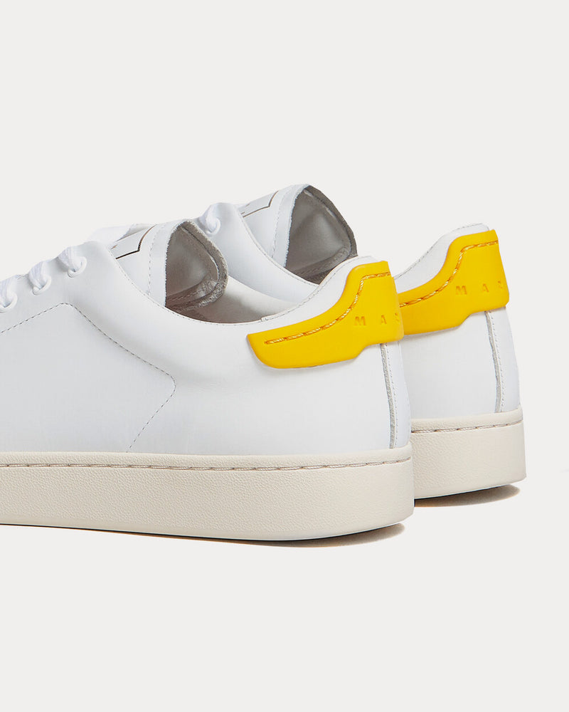 Marni Dada Bumper White / Yellow Low Top Sneakers - 2