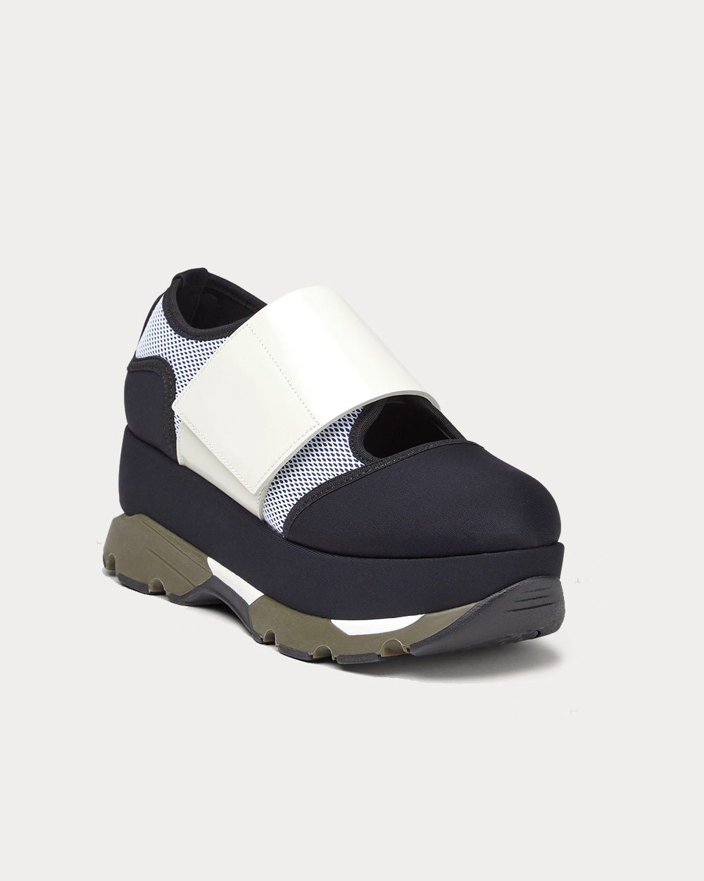 Marni Techno Fabric Navy High Top Sneakers - 2