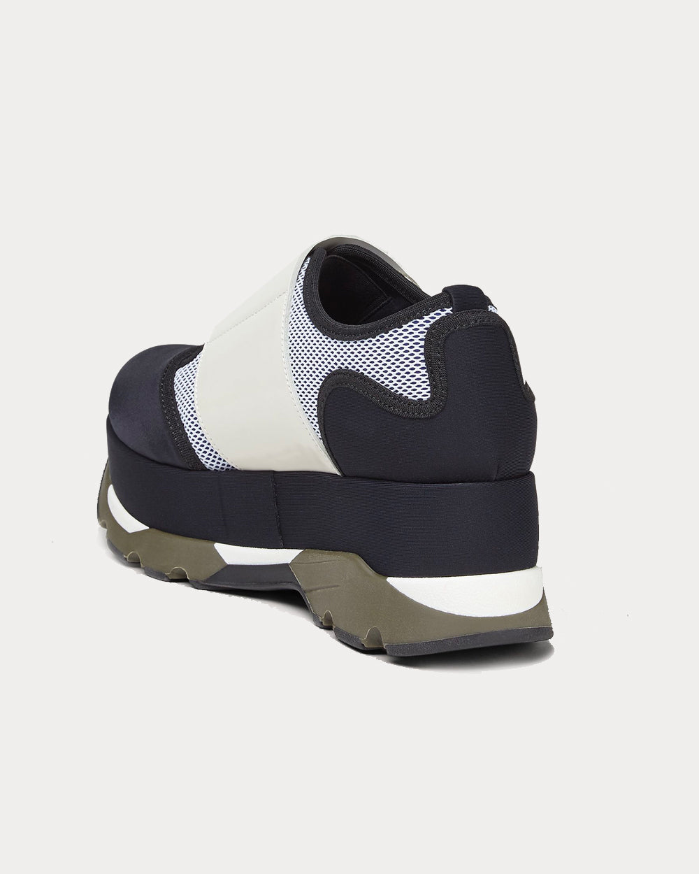 Marni Techno Fabric Navy High Top Sneakers - 3