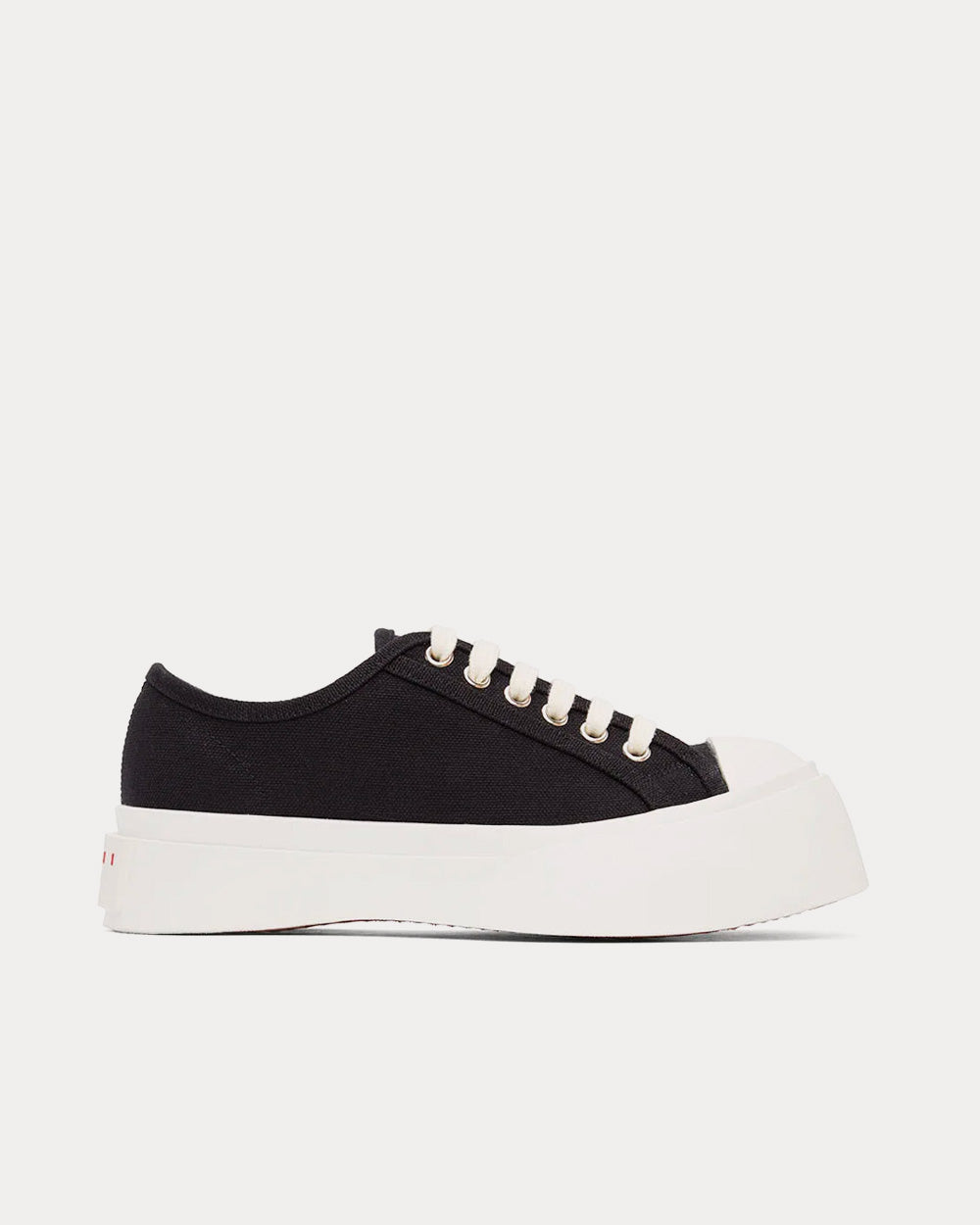 Marni Pablo Canvas Black Low Top Sneakers - 1