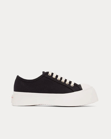 Marni Pablo Canvas Black Low Top Sneakers