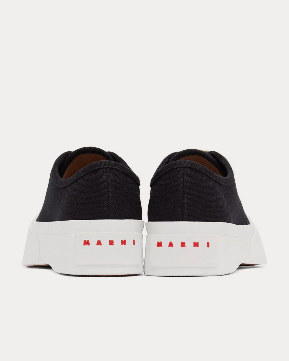 Marni Pablo Canvas Black Low Top Sneakers - 3