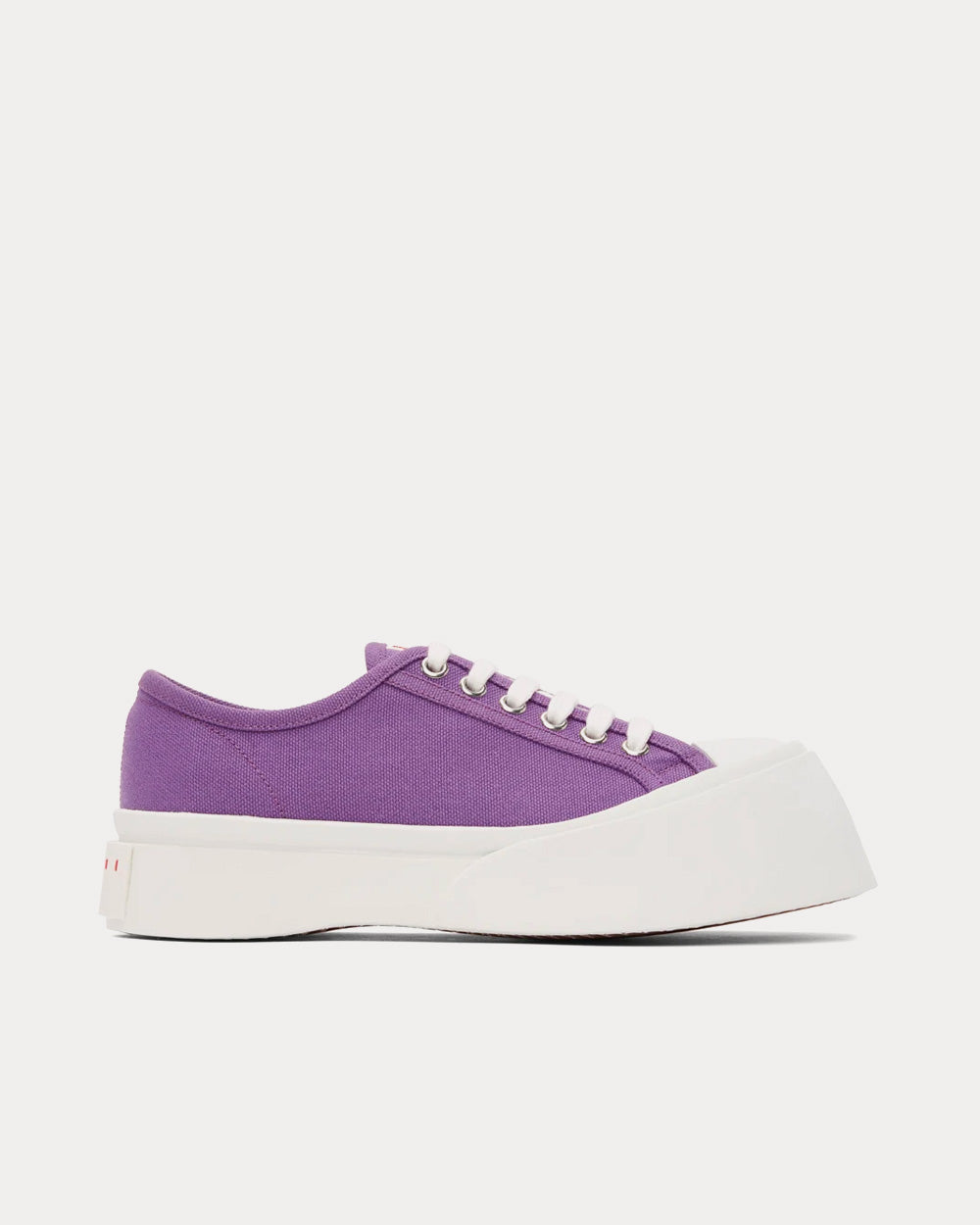 Marni Pablo Canvas Purple Low Top Sneakers - 1