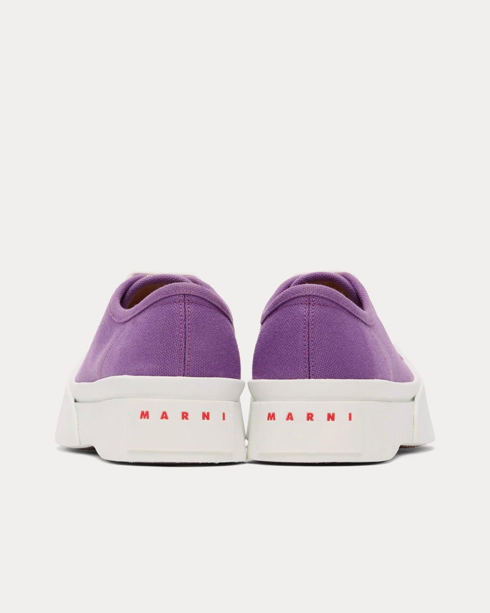 Marni Pablo Canvas Purple Low Top Sneakers - 3