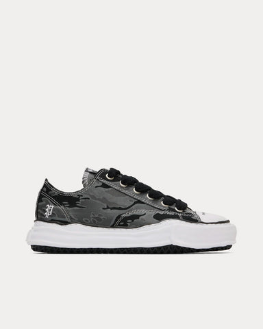 Mihara Yasuhiro x Mastermind x Phenomenon Camo Outer Black / Grey Low Top Sneakers