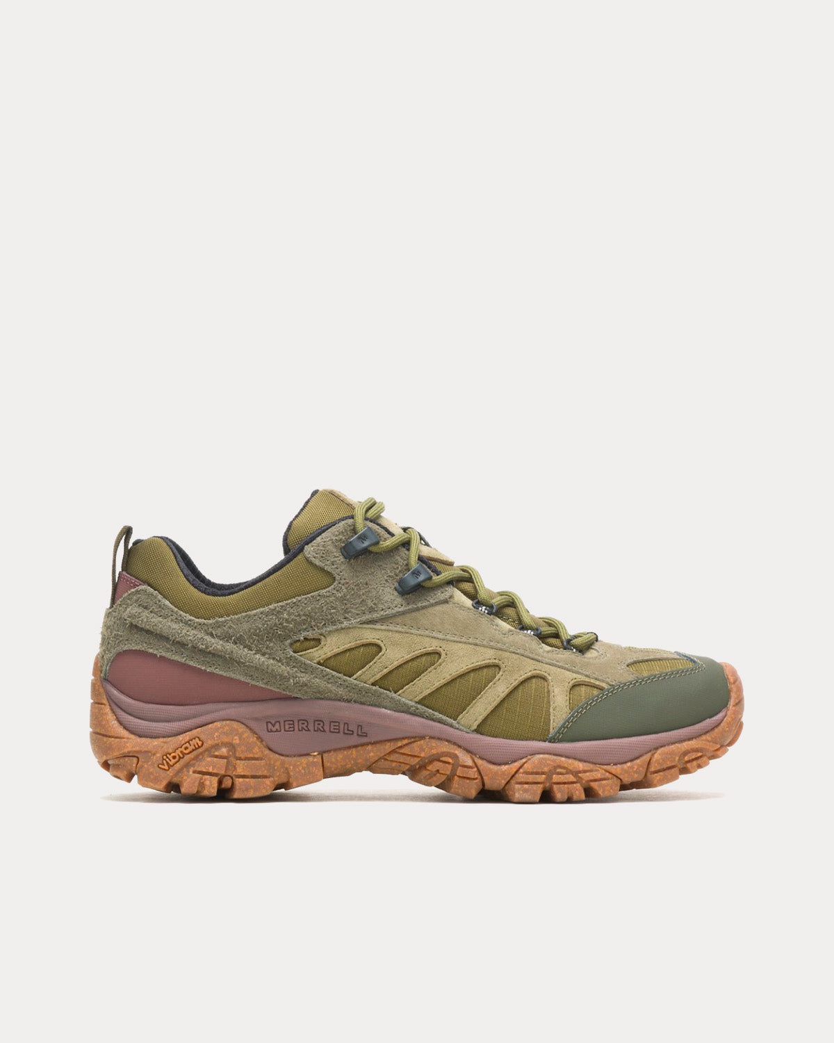 Merrell 1TRL Moab Mesa Luxe MU Avocado / Marron Low Top Sneakers - 1