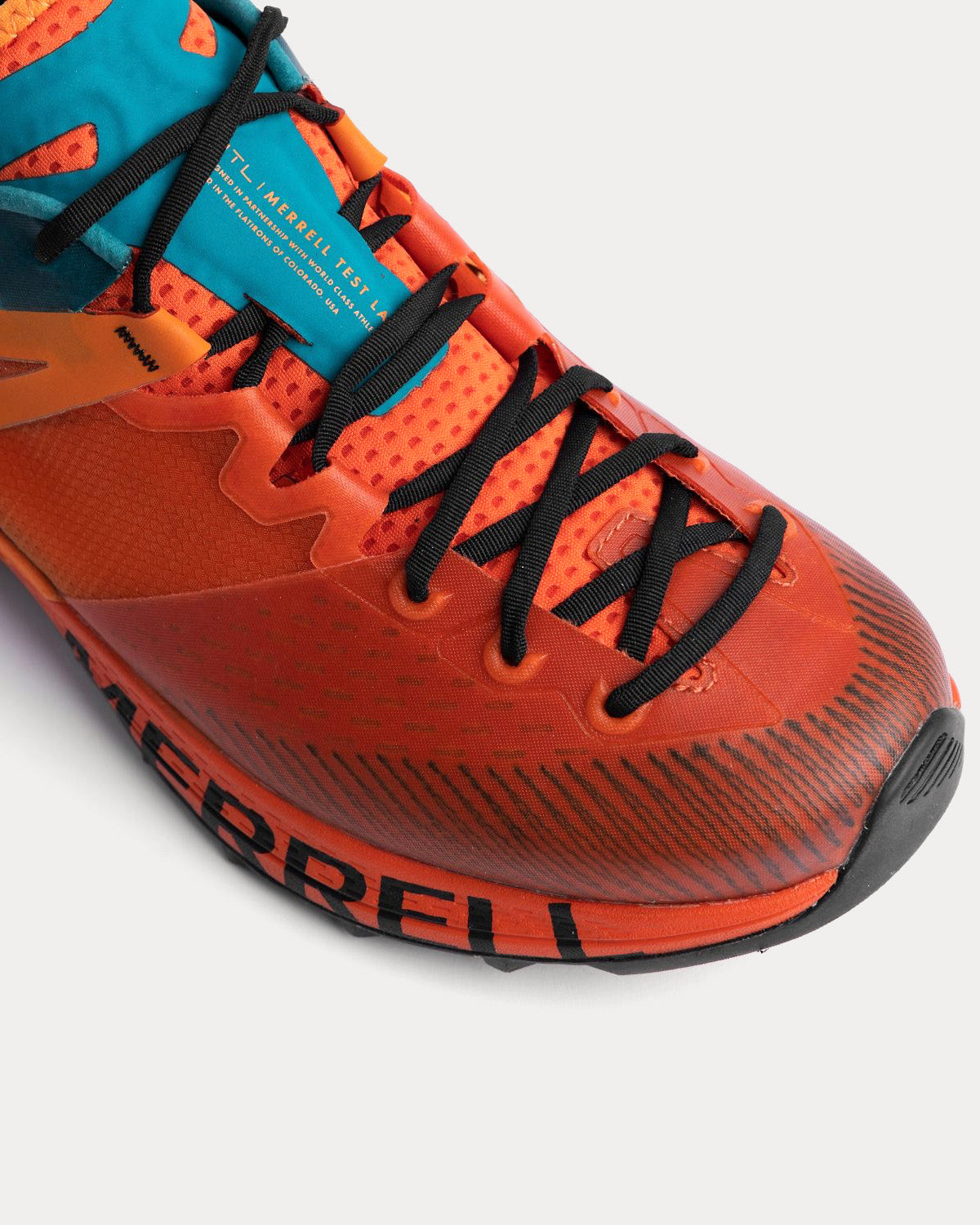 Merrell MTL MQM Tangerine / Mineral Running Shoes - 5