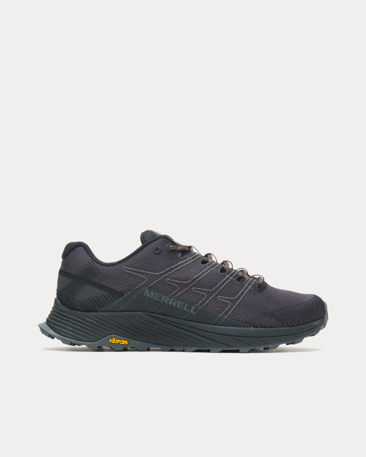 Merrell Moab Flight Black / Asphalt Running Shoes - 1