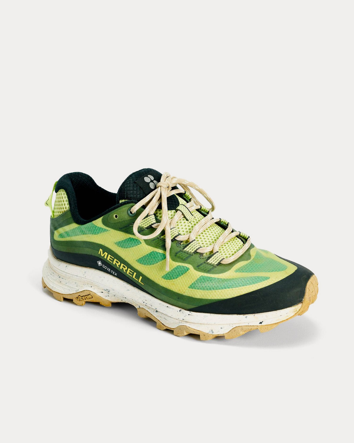 Merrell x Sweaty Betty Moab Speed GORE-TEX Laurel / Lime Running Shoes - 2