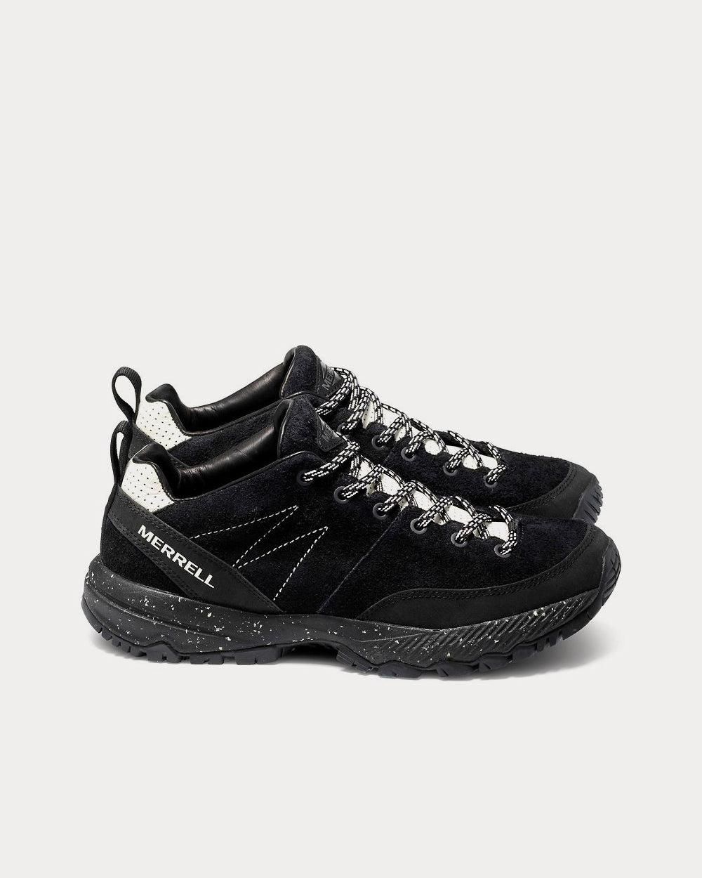 Merrell MQM Ace Leather Black Low Top Sneakers - 2