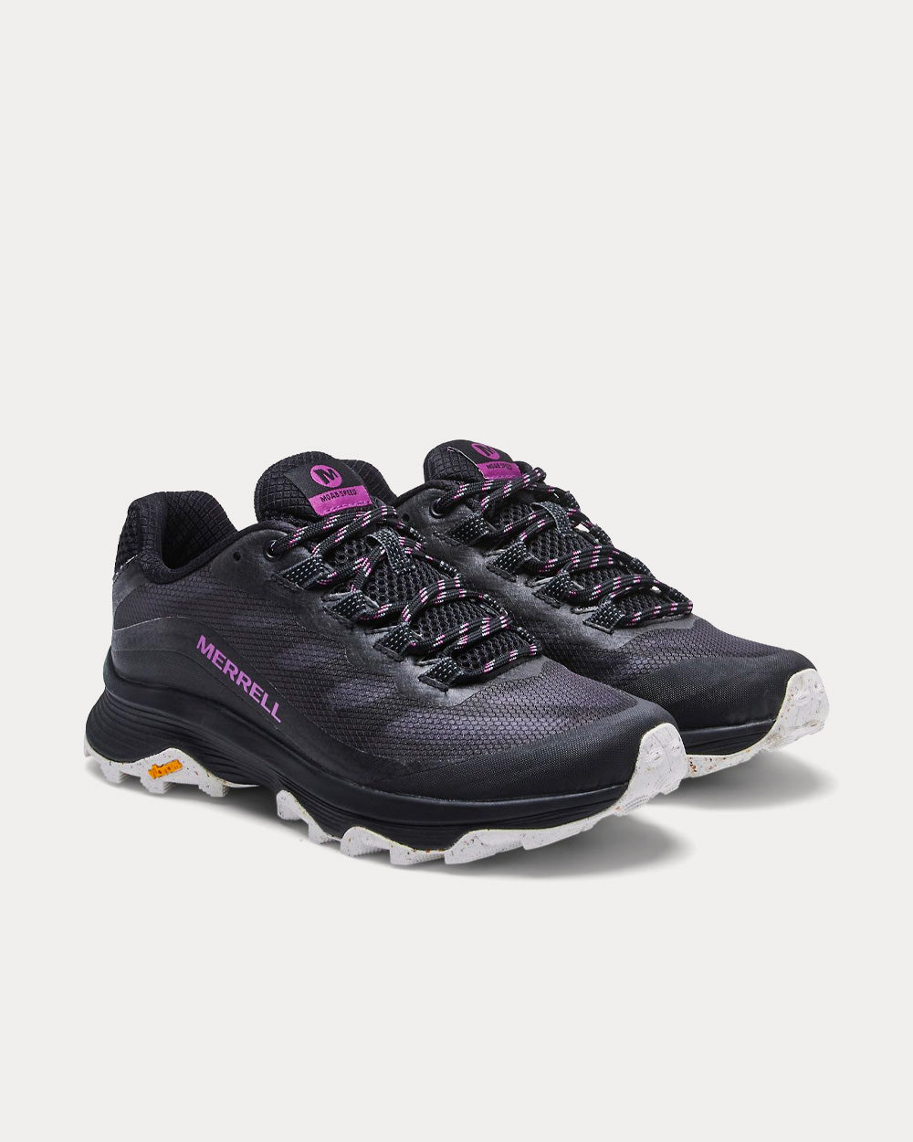 Merrell Moab Speed Black / Purple Low Top Sneakers - 3