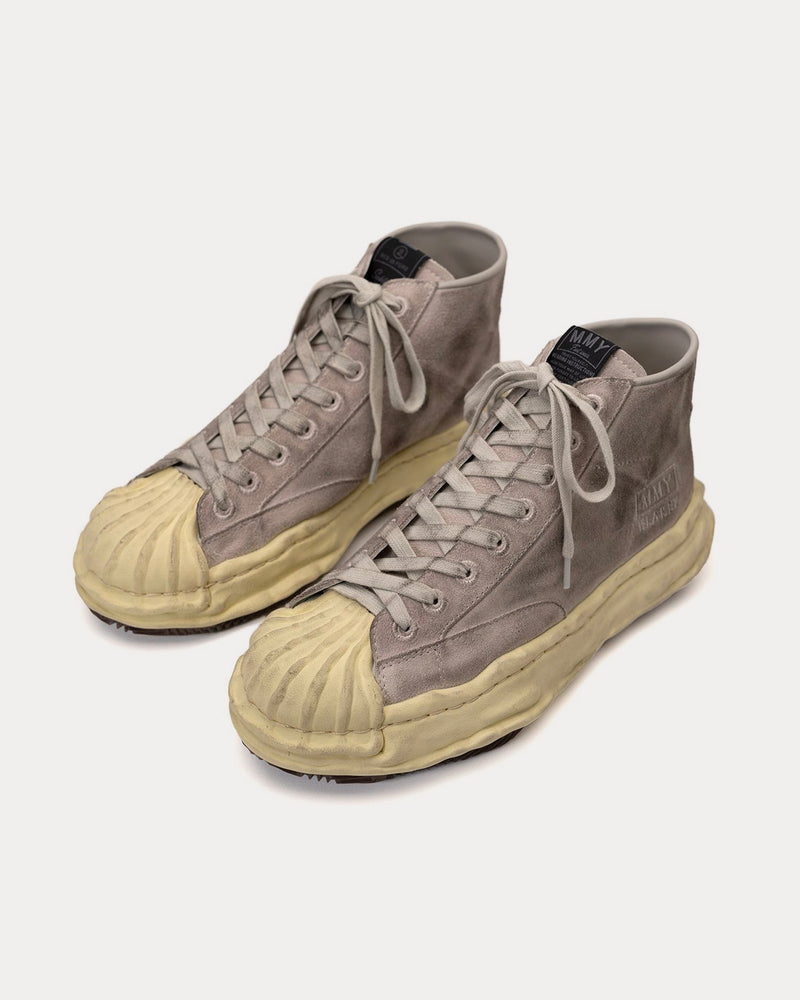 Mihara Yasuhiro x BED j.w. FORD Blakey OG Sole Grey High Top Sneakers - 2