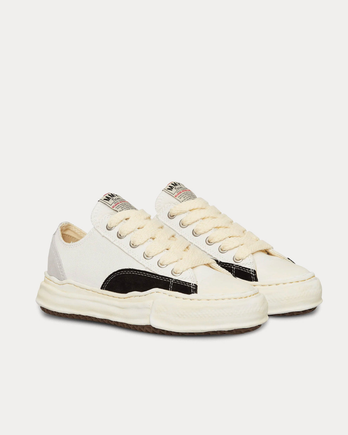 Mihara Yasuhiro Peterson Slam Jam Exclusive White Low Top Sneakers - 2