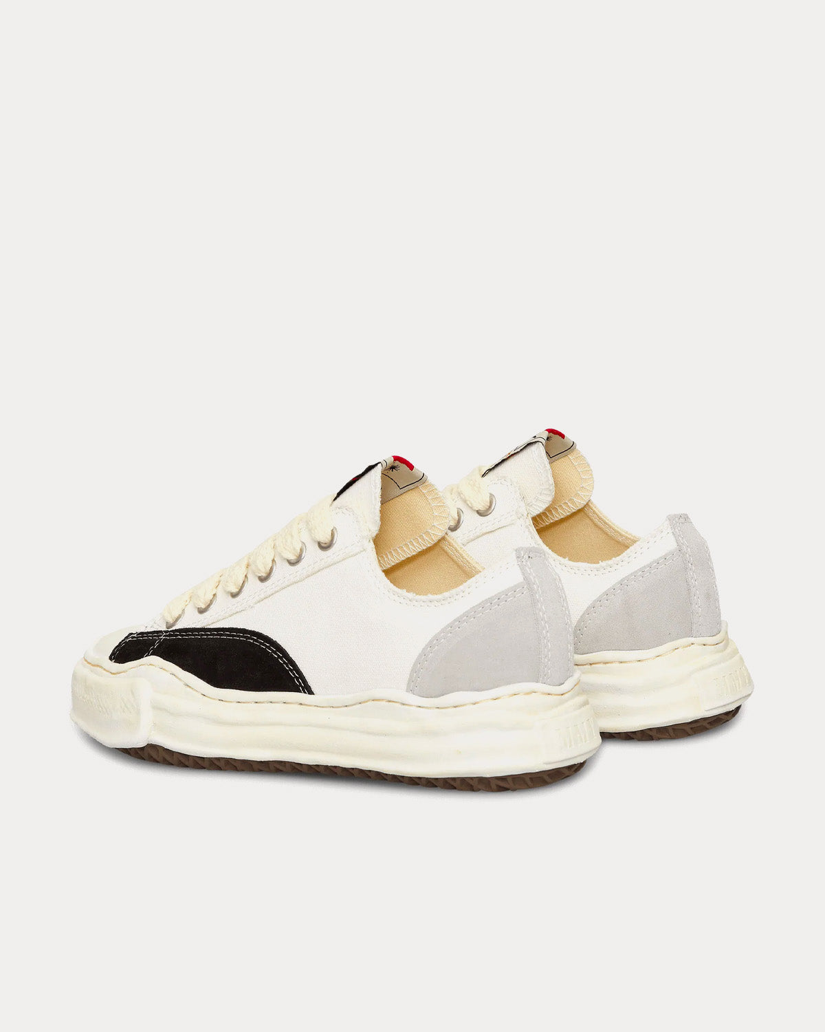 Mihara Yasuhiro Peterson Slam Jam Exclusive White Low Top Sneakers - 3